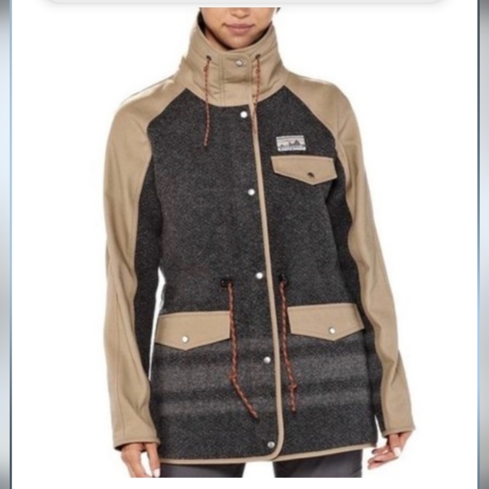 Rare Patagonia Reclaimed wool jacket sz med